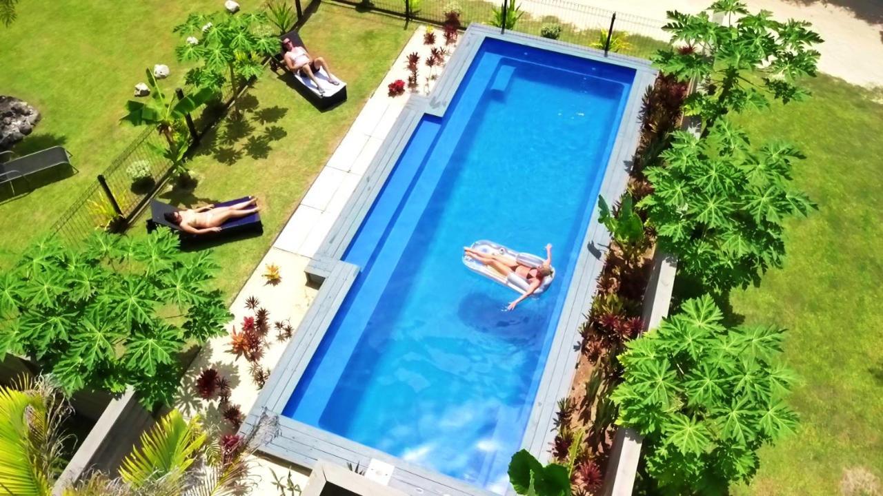 Muri Beachside Villa With Pool ラロトンガ島 エクステリア 写真