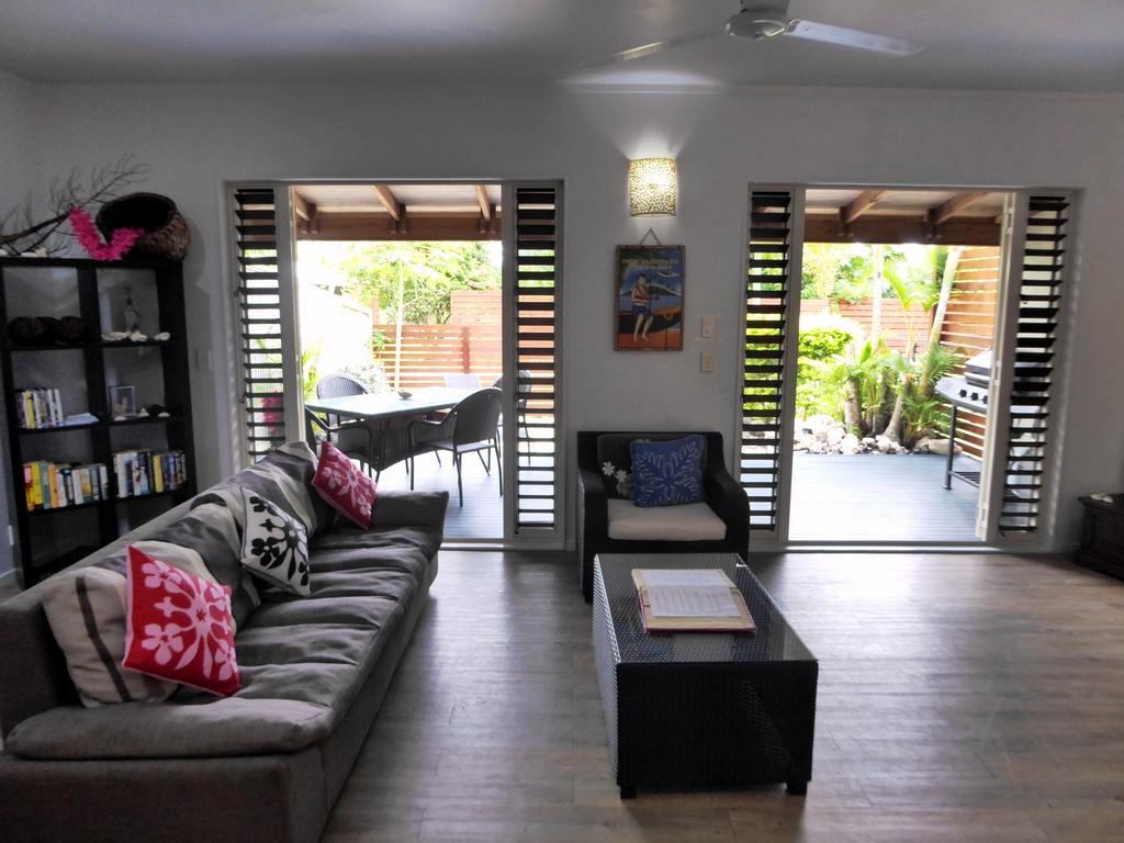 Muri Beachside Villa With Pool ラロトンガ島 エクステリア 写真