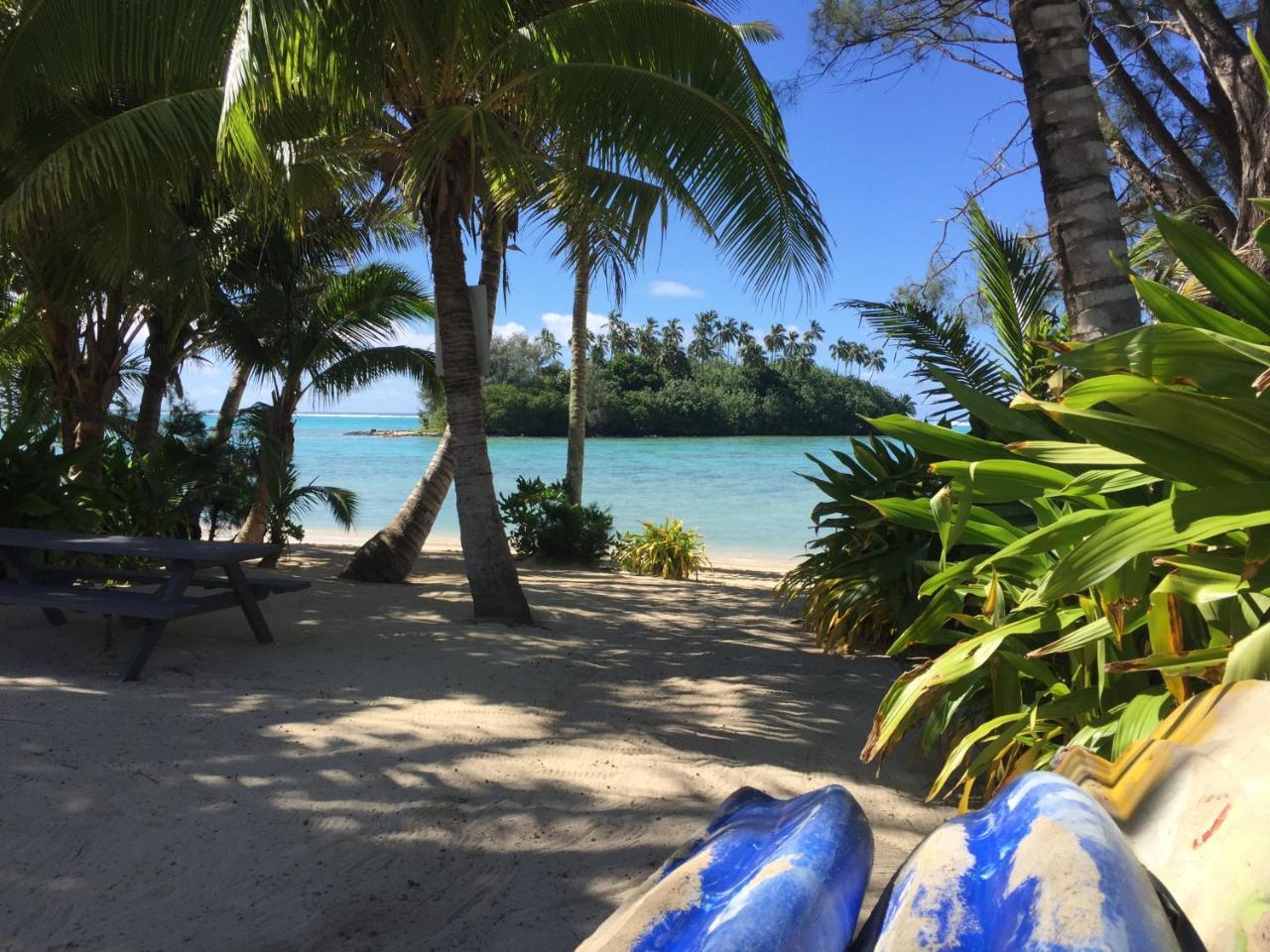 Muri Beachside Villa With Pool ラロトンガ島 エクステリア 写真